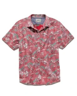 RUTLAND HAWAIIAN PRINT SHIRT (FINAL SALE) 9 RUTLAND HAWAIIAN PRINT SHIRT (FINAL SALE) -Cheap Shirts Store SP23WS1280 RUTLAND SS HAWAIIAN PRINT SHIRT RED MULTI 003