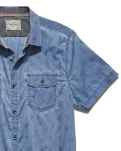 CARLSBAD CACTUS PRINT VINTAGE SOFT SHIRT (FINAL SALE) 20 CARLSBAD CACTUS PRINT VINTAGE SOFT SHIRT (FINAL SALE) -Cheap Shirts Store SP23WS1315 WASHED NAVY 0003