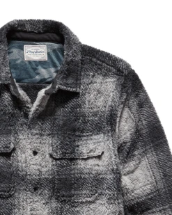 ATOKA SHAGGY SHERPA SHIRT JACKET 8 ATOKA SHAGGY SHERPA SHIRT JACKET -Cheap Shirts Store atokashaggygrey1