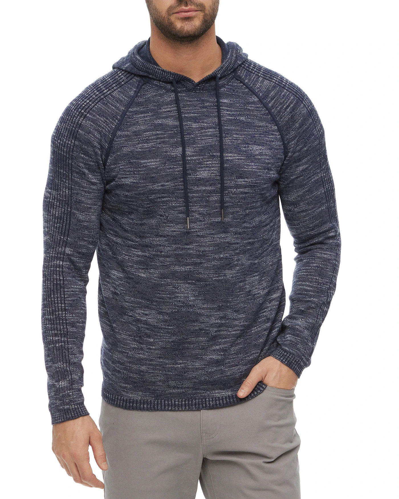 JENKINS RAGLAN-SLEEVE PULLOVER SWEATER HOODIE 1 JENKINS RAGLAN-SLEEVE PULLOVER SWEATER HOODIE