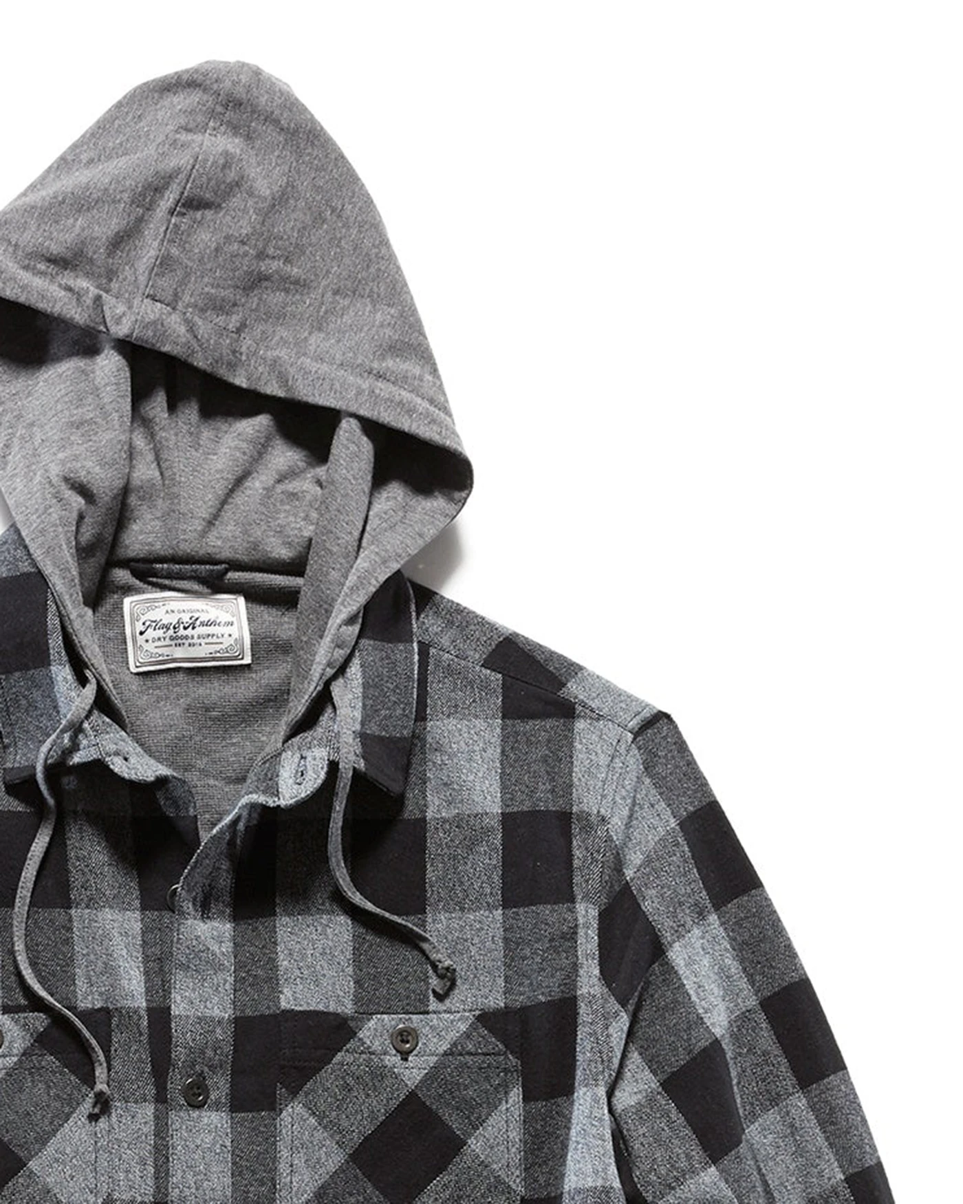 HARRELLS HOODED SHIRT JACKET 7 HARRELLS HOODED SHIRT JACKET - Image 7